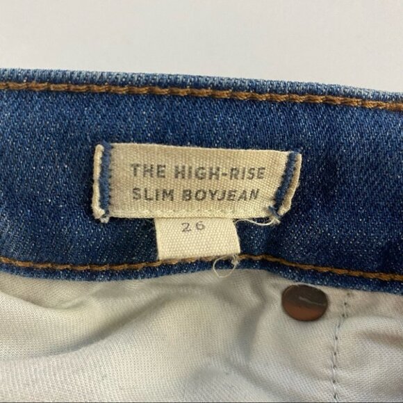 Madewell | The High-Rise Slim Boyjean | G7199 - Picture 6 of 12